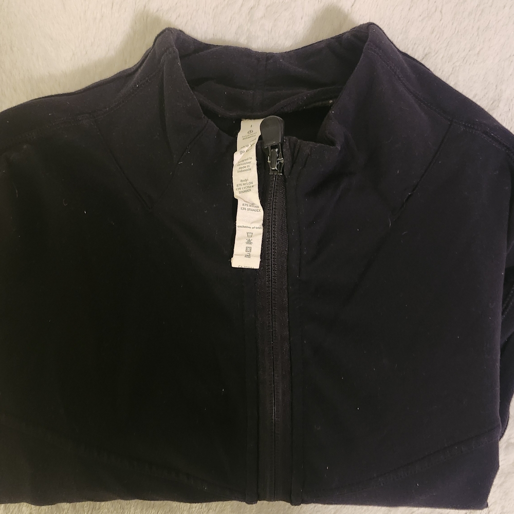 Lululemon Athletica Black Lightweight Jacket